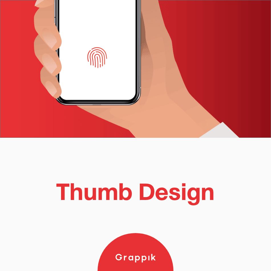 เทรนด์ออกแบบเว็บไซต์ 2019 ออกแบบให้รองรับการใช้นิ้วโป้ง